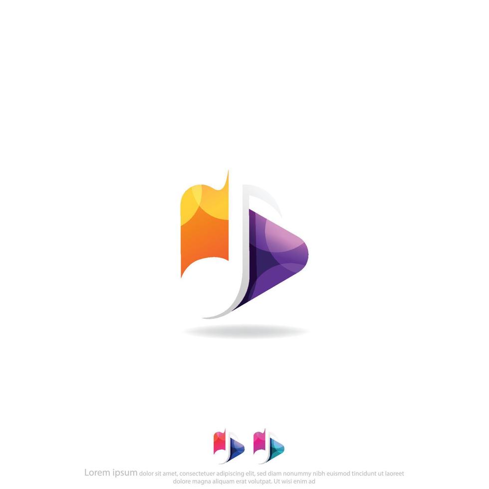 Play Chat Logo Vector Design