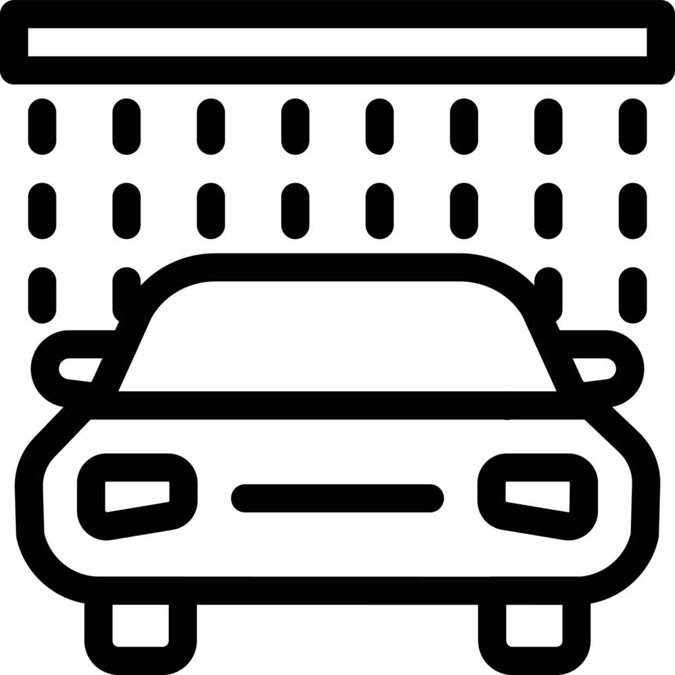 car wash vector illustration on a background.Premium quality symbols. vector icons for concept and graphic design.