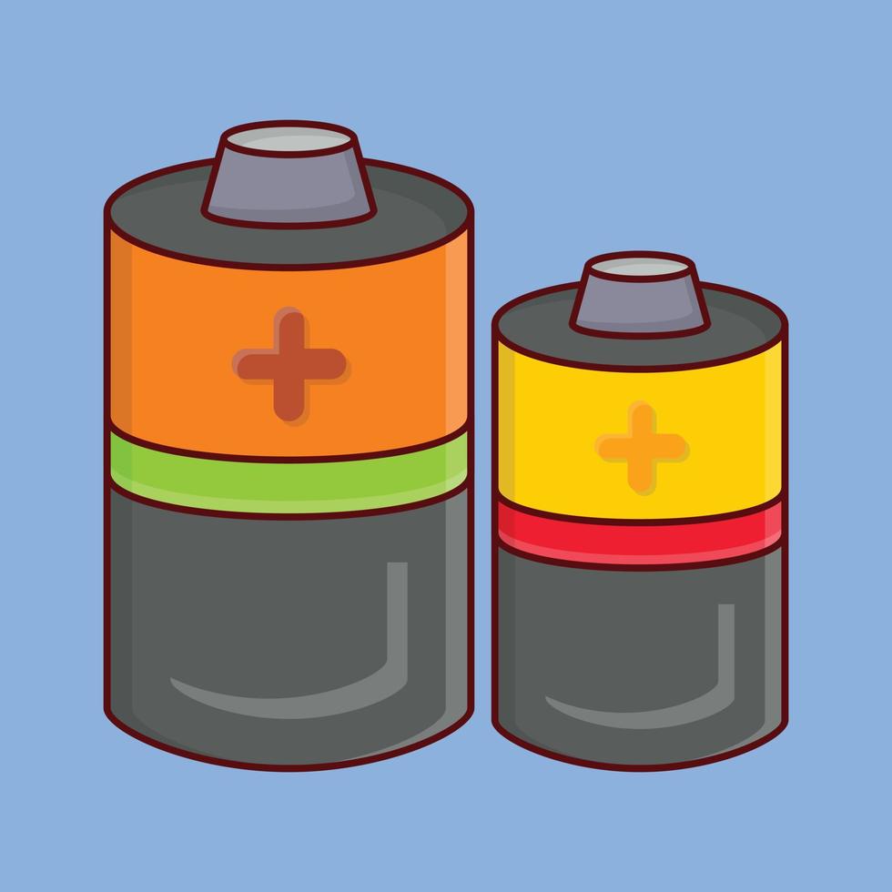 battery vector illustration on a background.Premium quality symbols. vector icons for concept and graphic design.