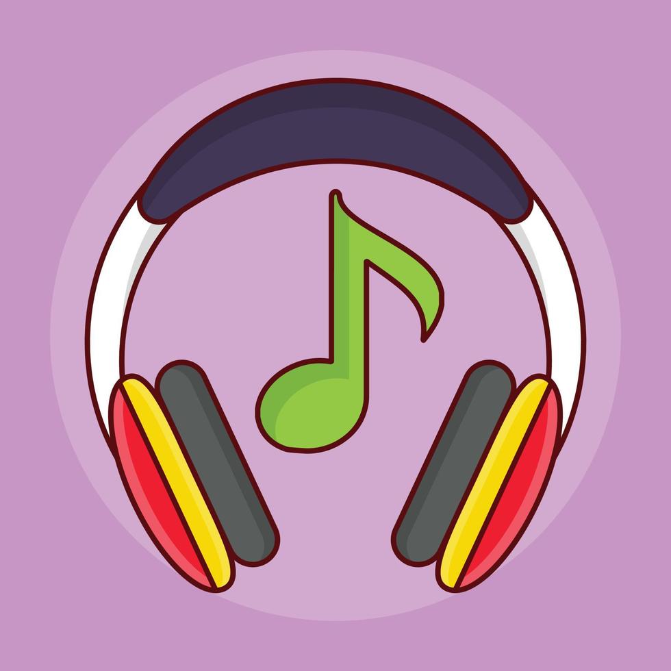 headphone vector illustration on a background.Premium quality symbols. vector icons for concept and graphic design.