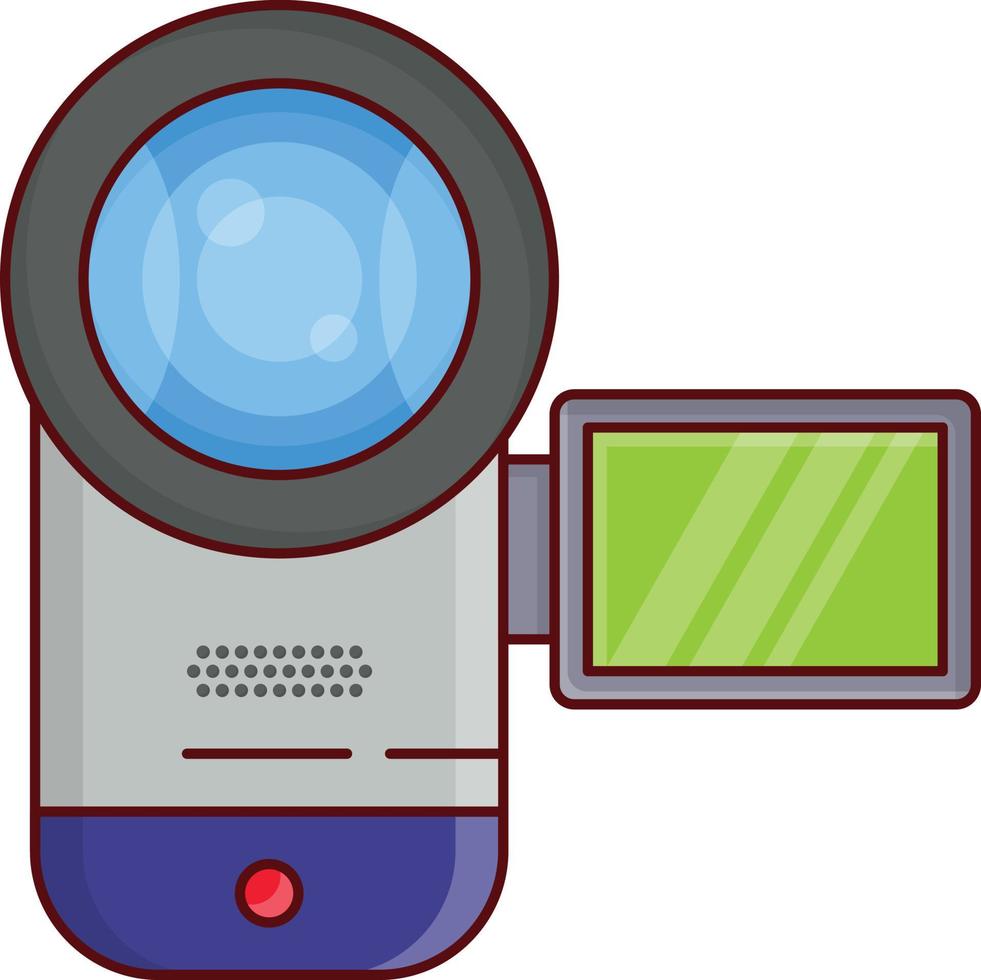 video vector illustration on a background.Premium quality symbols. vector icons for concept and graphic design.