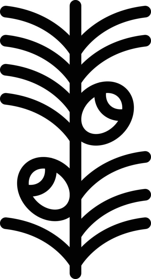 leaf berries vector illustration on a background.Premium quality symbols. vector icons for concept and graphic design.