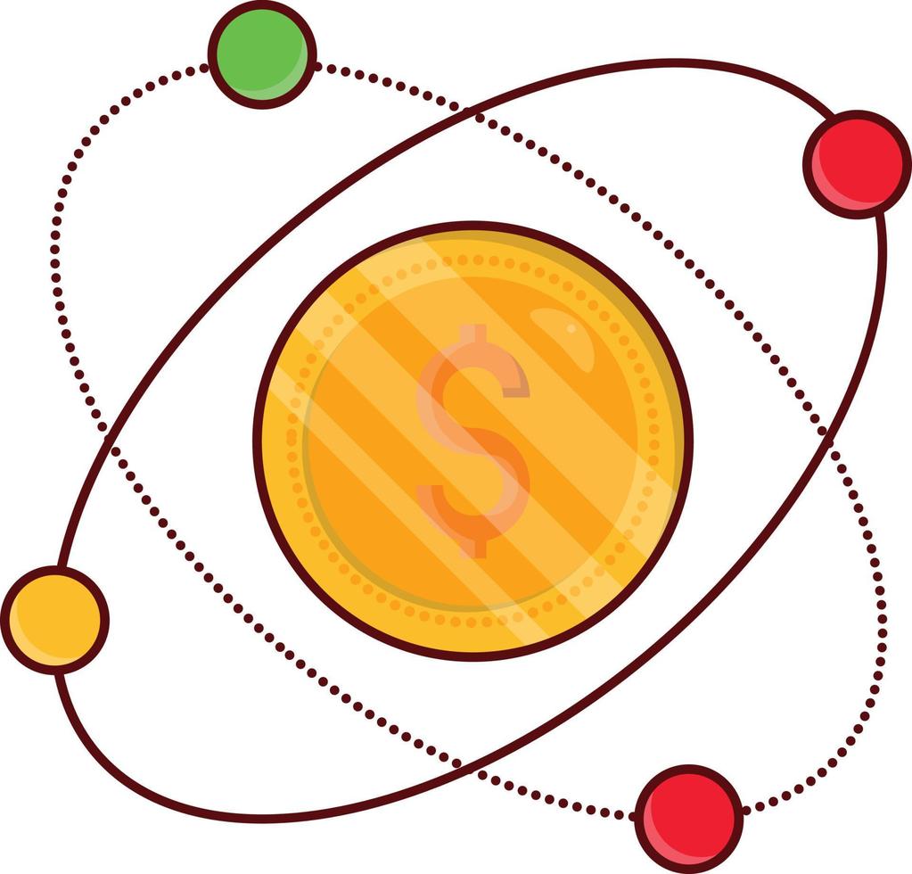 dollar network vector illustration on a background.Premium quality symbols. vector icons for concept and graphic design.