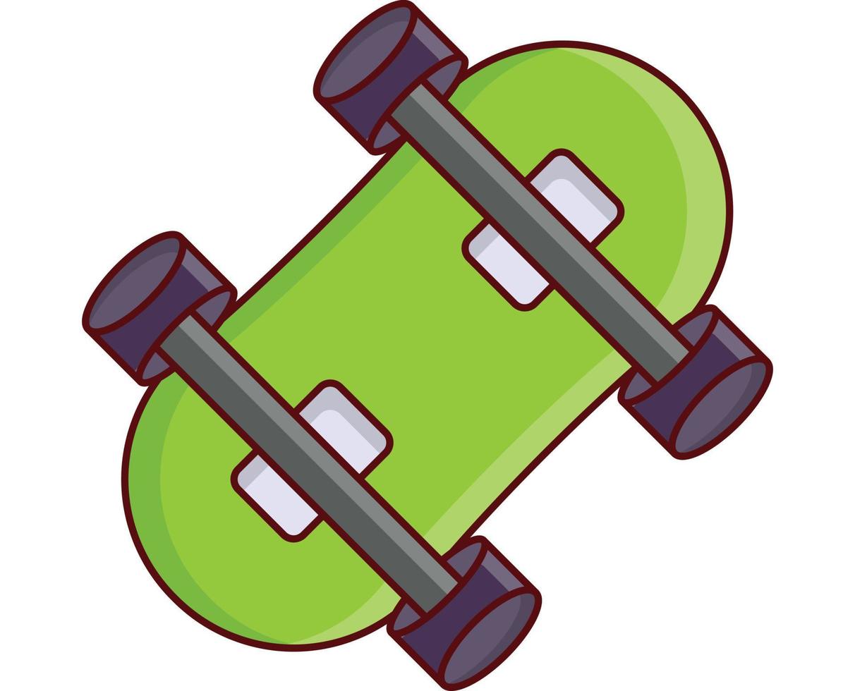 skateboard vector illustration on a background.Premium quality symbols. vector icons for concept and graphic design.