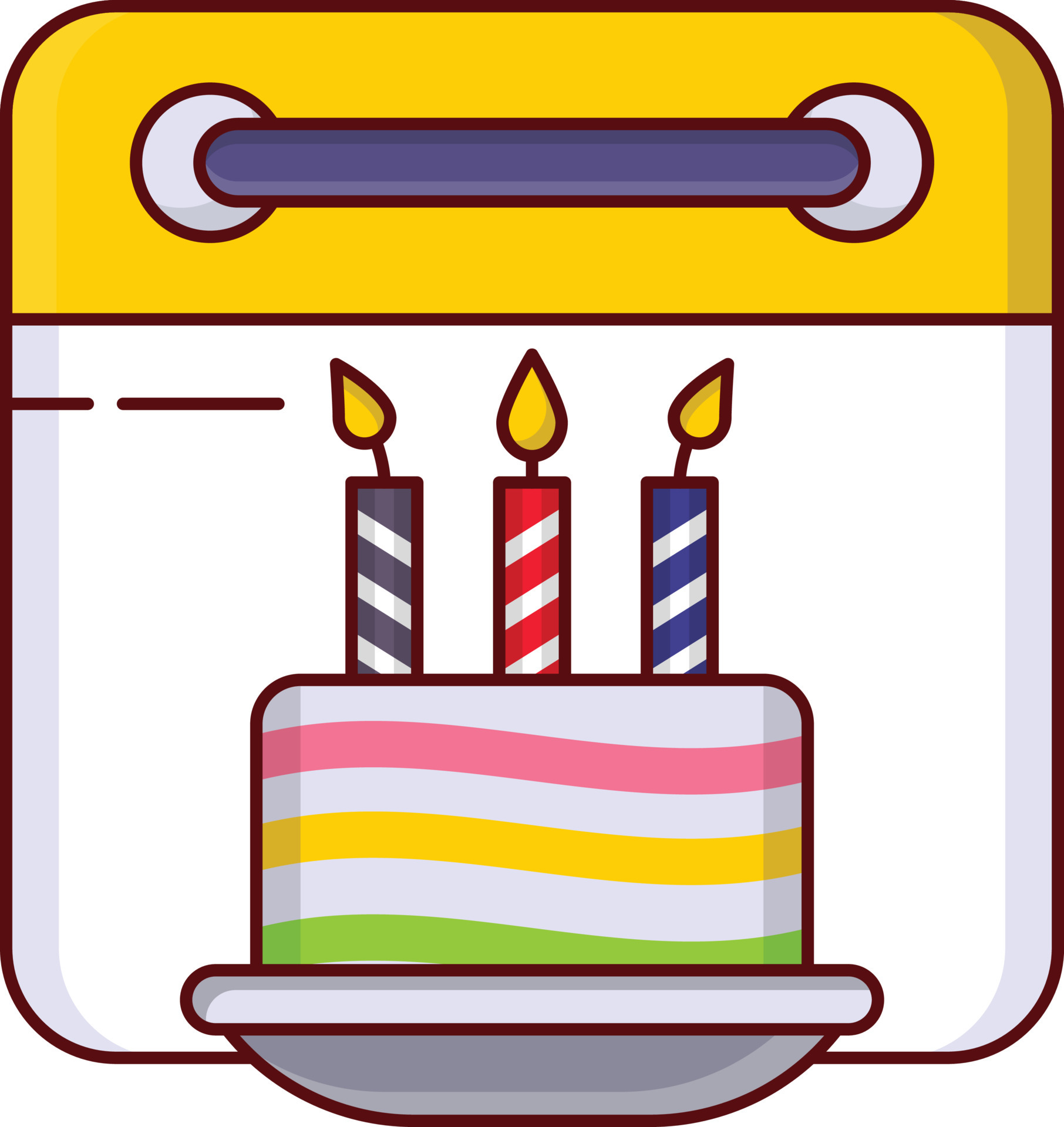 birthday month vector illustration on a background.Premium quality