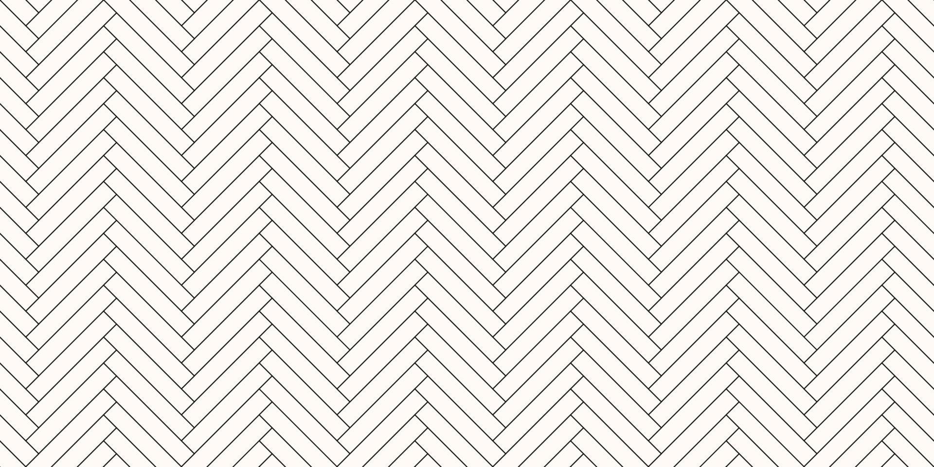 Seamless herringbone floor pattern. White parquet texture tiles. Vector illustration.