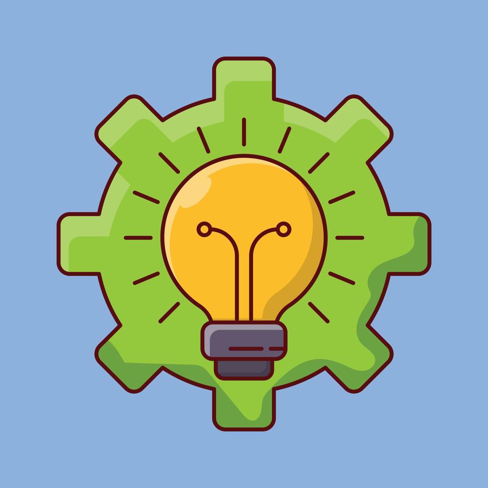 idea vector illustration on a background.Premium quality symbols. vector icons for concept and graphic design.