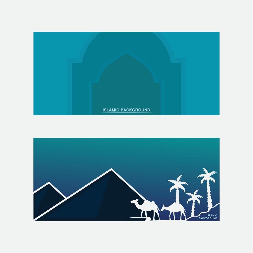 Creative Arabic Islamic Ramadan Kareem in crescent moon shape with lamp for Holy Month of Muslim Community Festival celebration vector design illustration