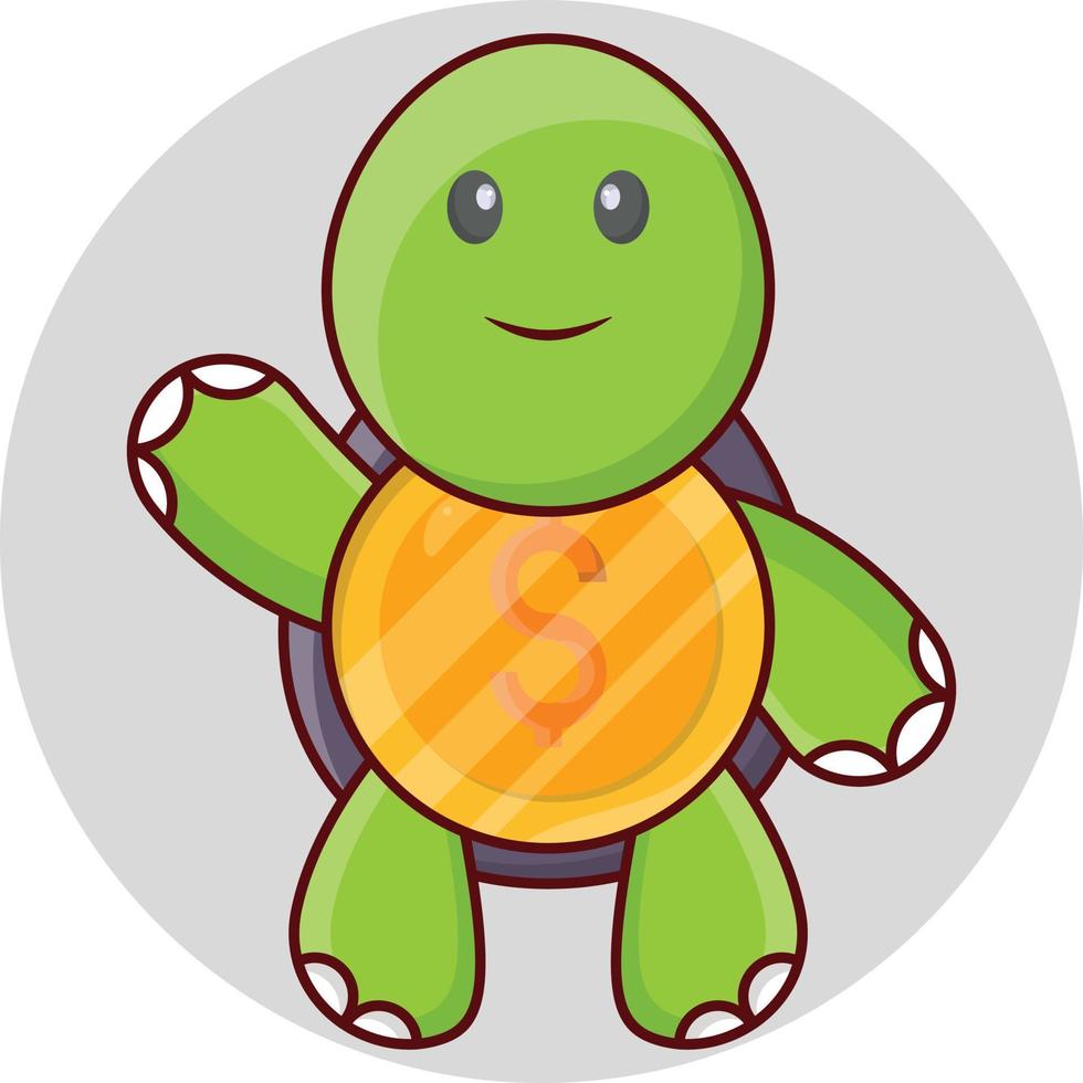 tortoise vector illustration on a background.Premium quality symbols. vector icons for concept and graphic design.