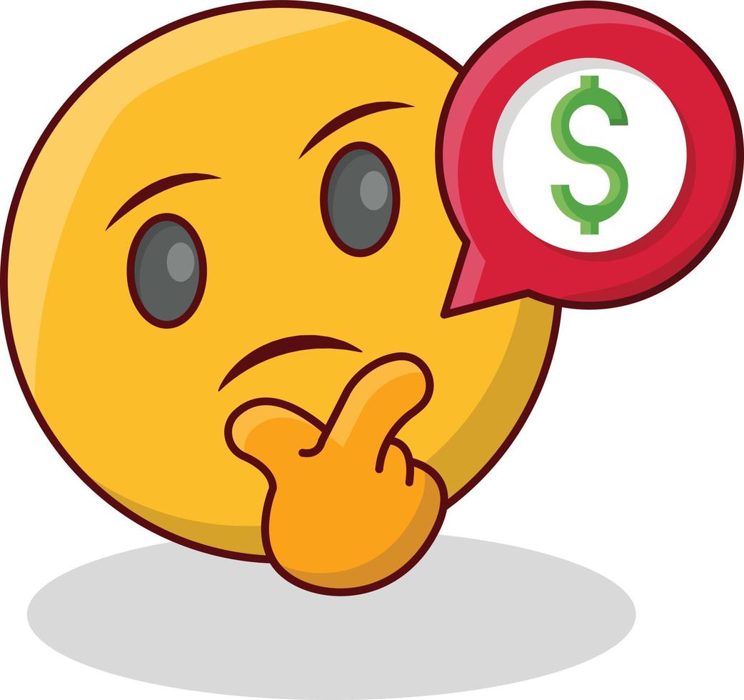 emoji vector illustration on a background.Premium quality symbols. vector icons for concept and graphic design.