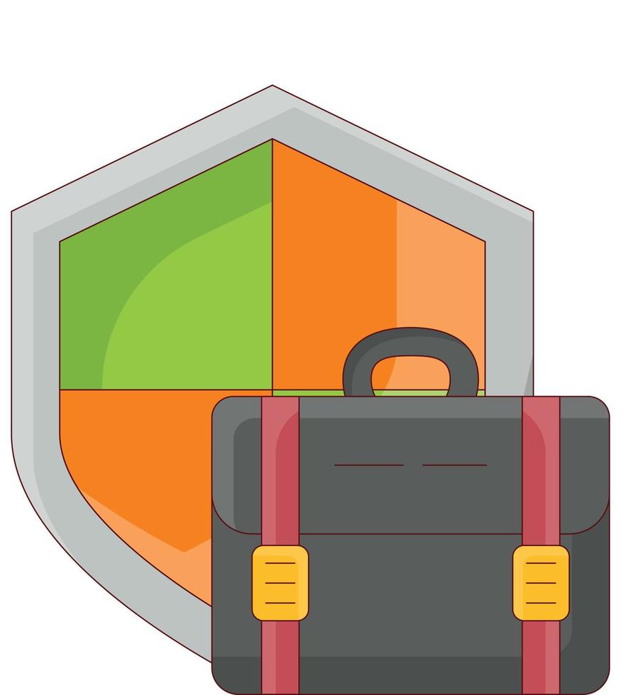 luggage vector illustration on a background.Premium quality symbols. vector icons for concept and graphic design.