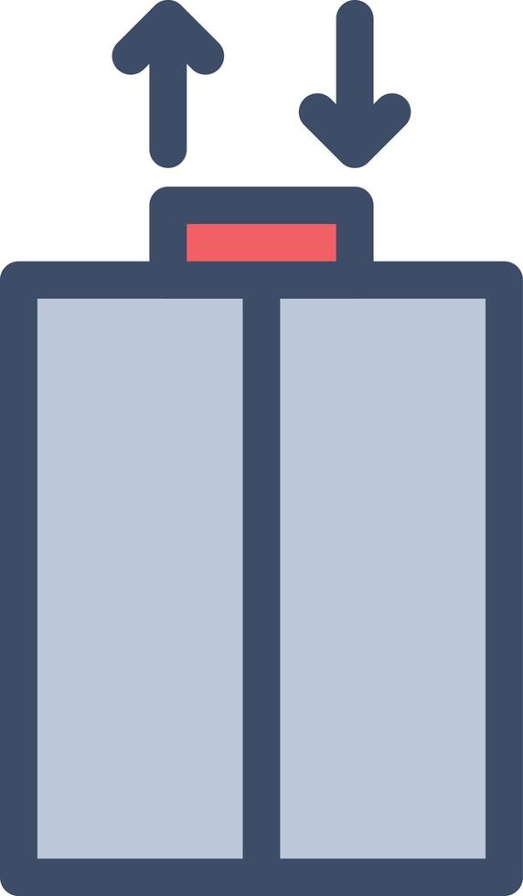 elevator vector illustration on a background.Premium quality symbols. vector icons for concept and graphic design.