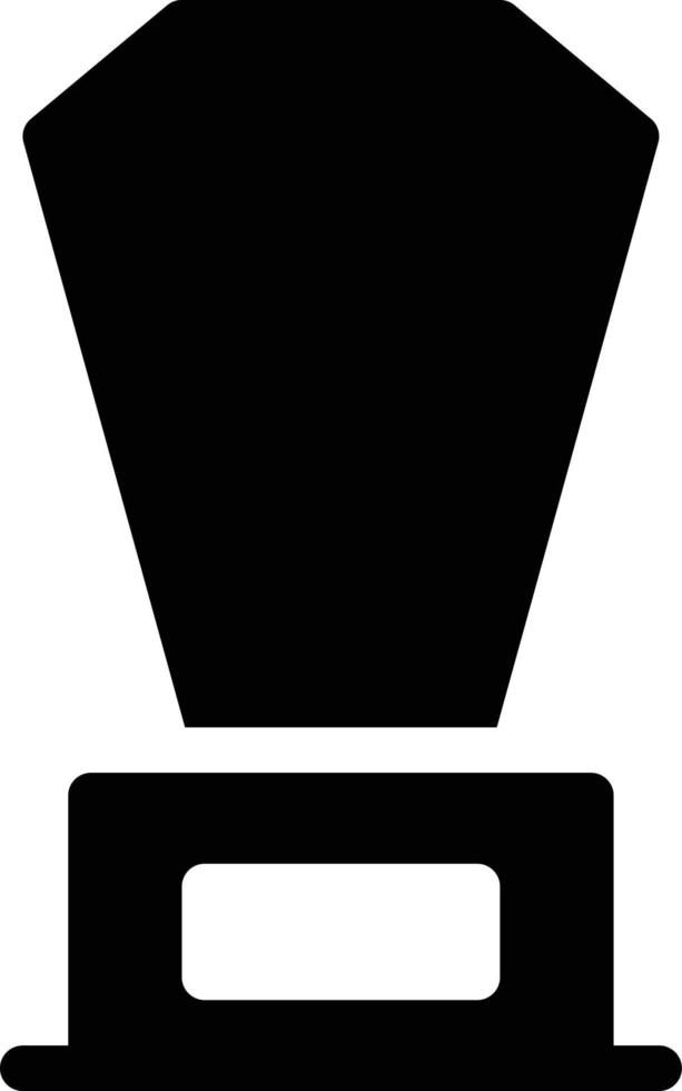 Ilustración de vector de trofeo en un fondo. Símbolos de calidad premium. iconos vectoriales para concepto y diseño gráfico.