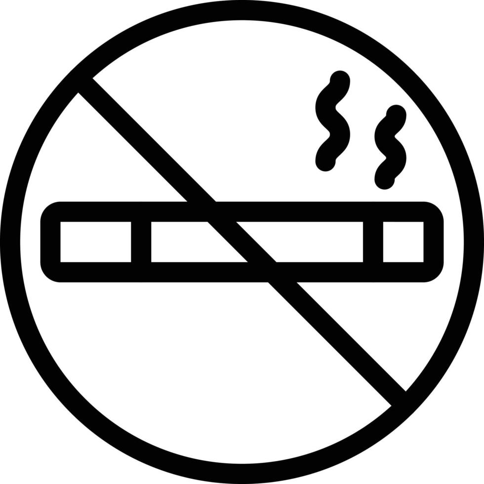 Ilustración de vector de parada de cigarrillos en un fondo. Símbolos de calidad premium. iconos vectoriales para concepto y diseño gráfico.