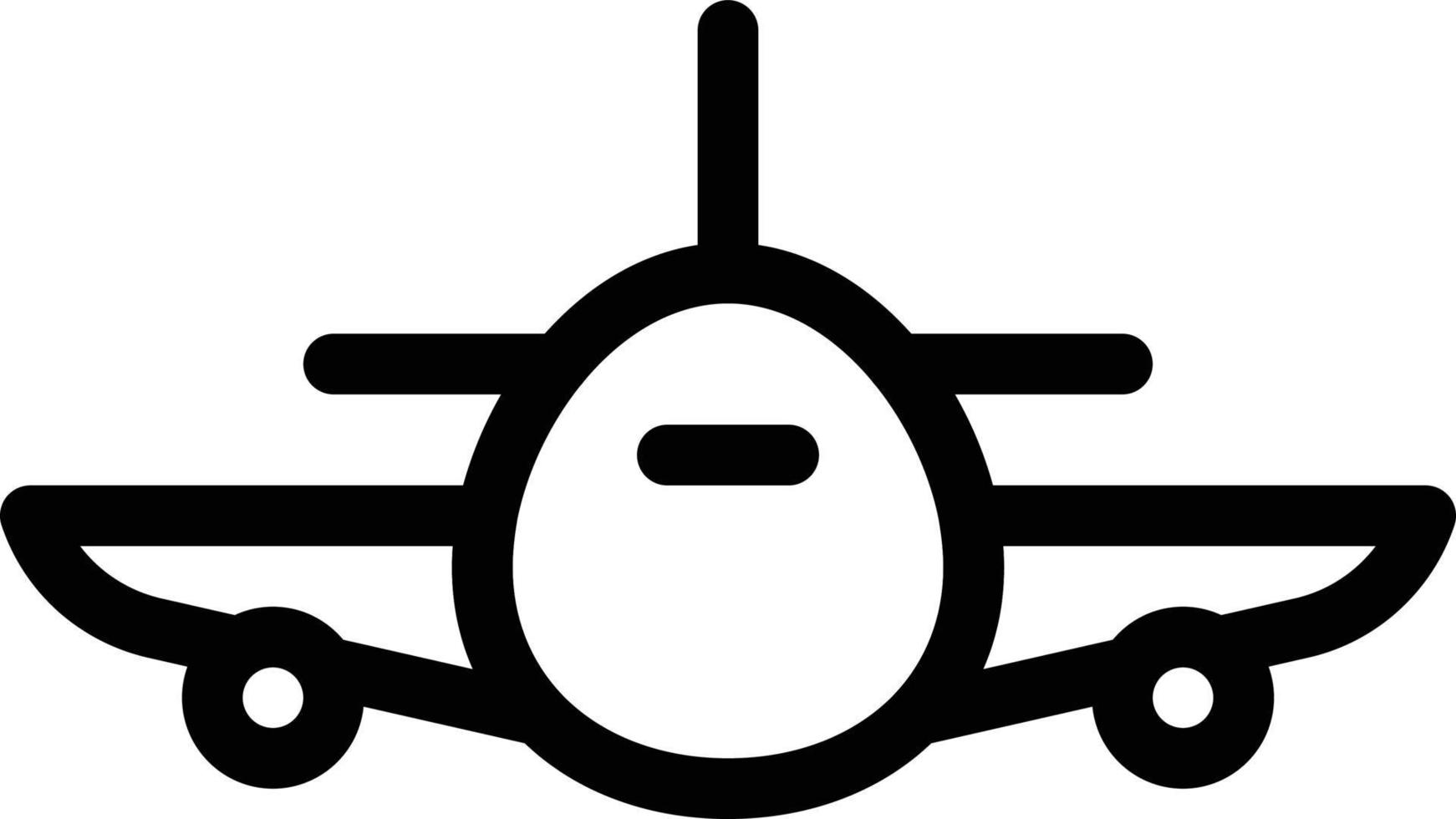 ilustración de vector de avión en un fondo. símbolos de calidad premium. iconos vectoriales para concepto y diseño gráfico.