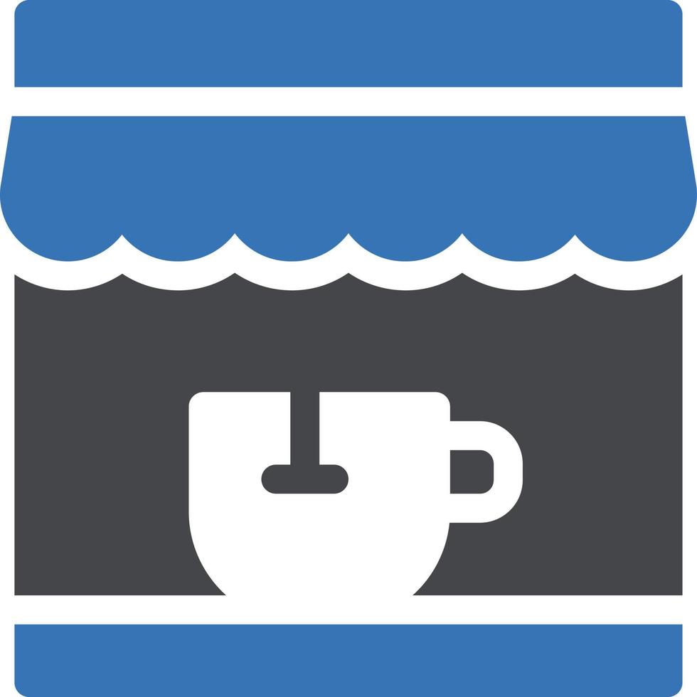 ilustración de vector de café en un fondo. símbolos de calidad premium. iconos vectoriales para concepto y diseño gráfico.