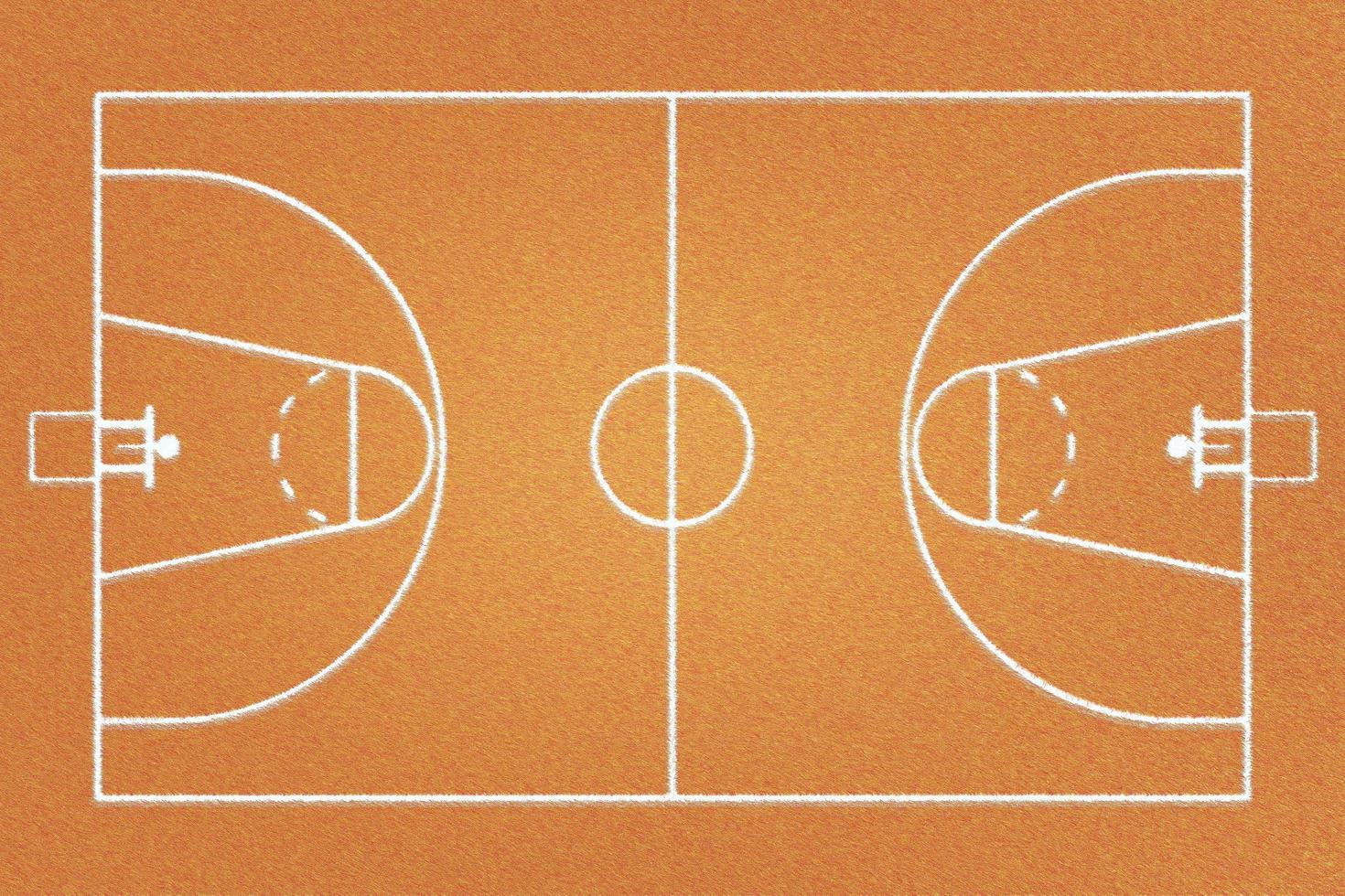 Fabric basketball court or brown frieze carpet photo