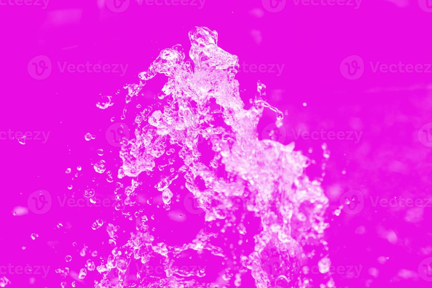 Water splash on background. photo