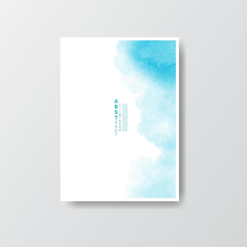 Cards with bright colorful vector watercolor background. Design for your date, postcard, banner, logo.