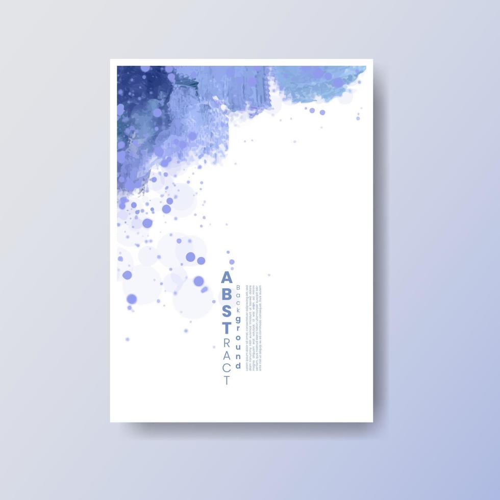 Cards with bright colorful vector watercolor background. Design for your date, postcard, banner, logo.