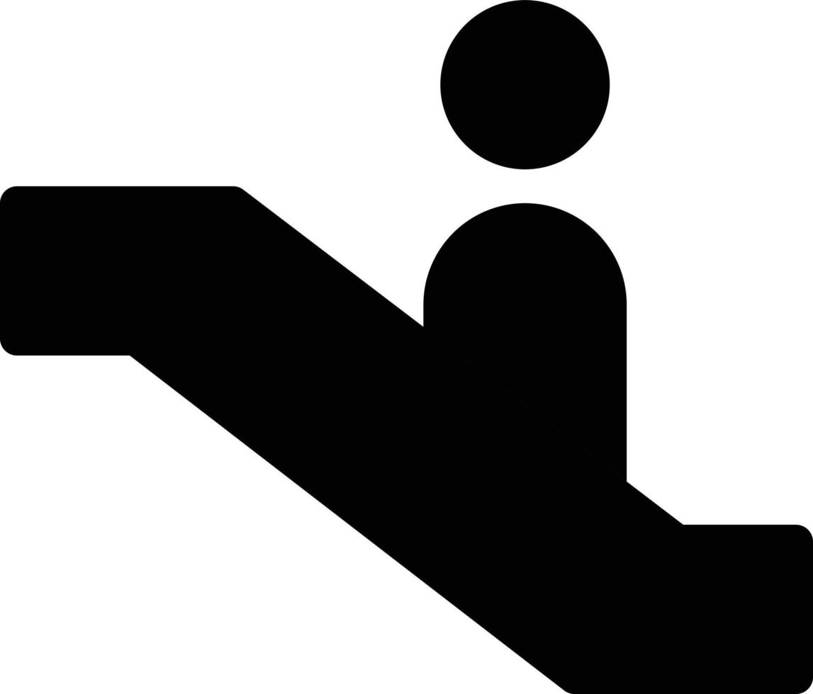 escalator vector illustration on a background.Premium quality symbols. vector icons for concept and graphic design.