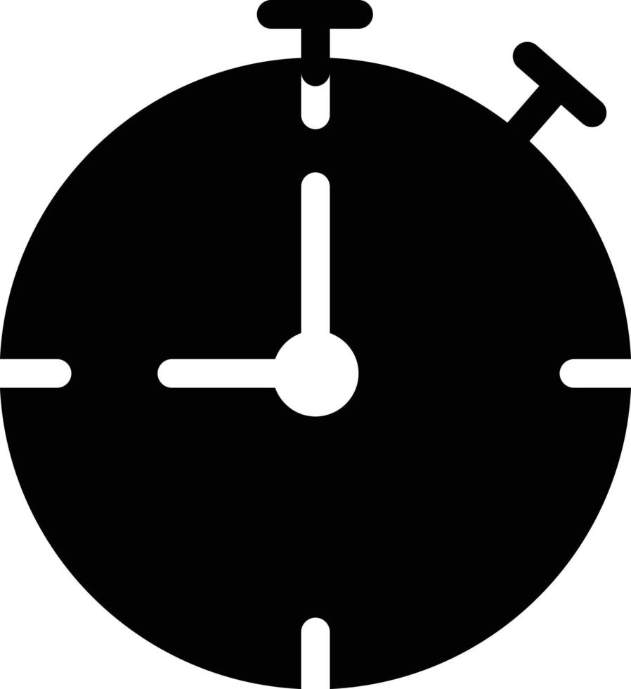 ilustración de vector de cronómetro en un fondo. símbolos de calidad premium. iconos vectoriales para concepto y diseño gráfico.