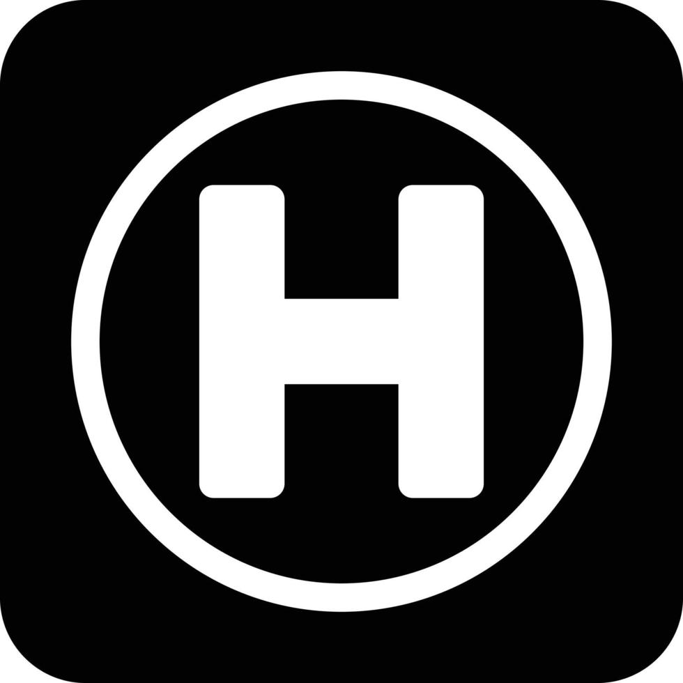 helipad vector illustration on a background.Premium quality symbols. vector icons for concept and graphic design.