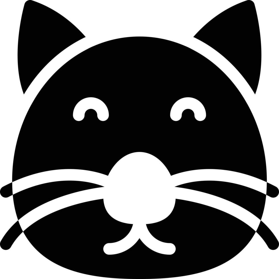 cat face vector illustration on a background.Premium quality symbols ...