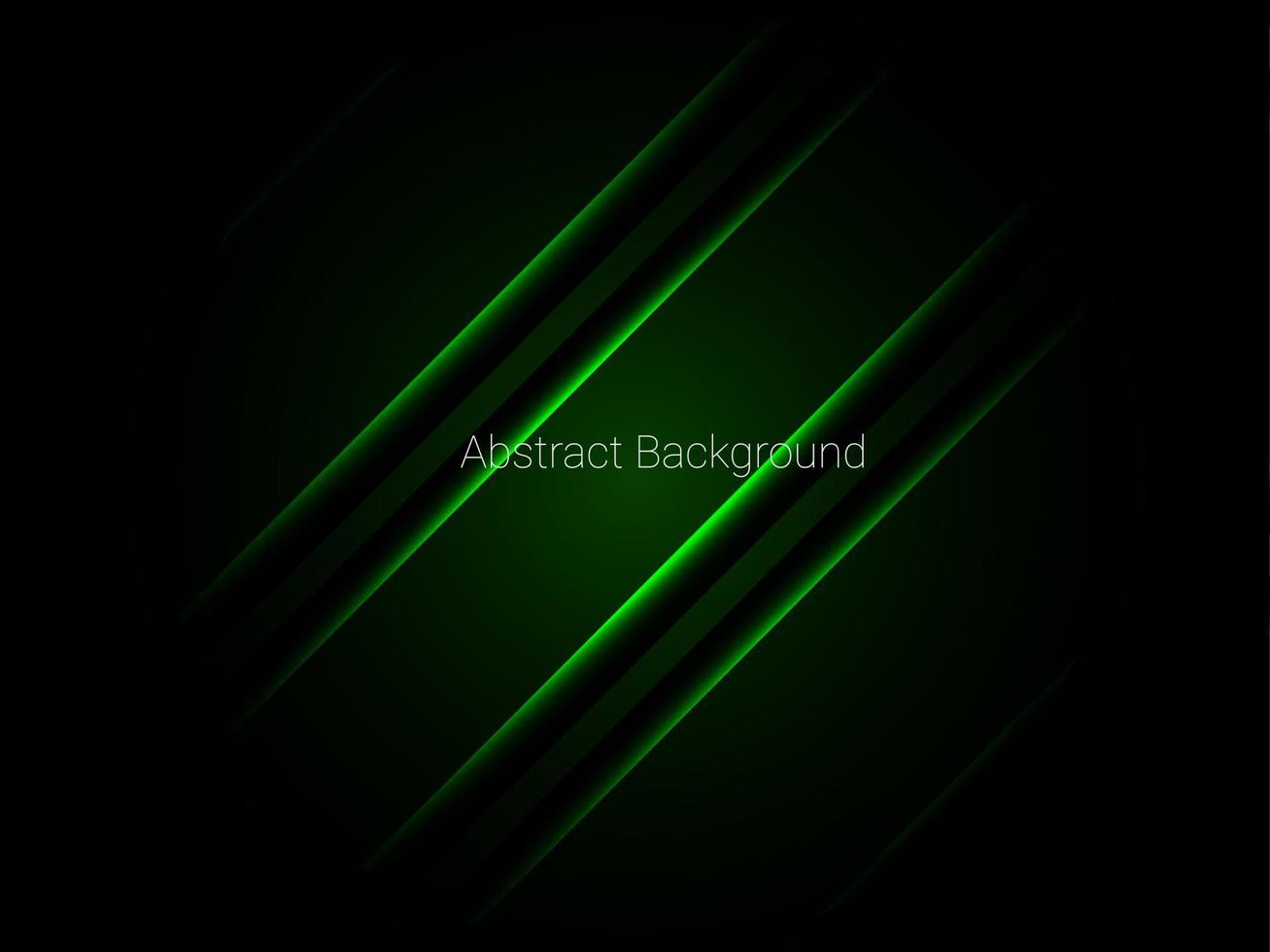 Abstract green geometric dynamic design pattern background vector