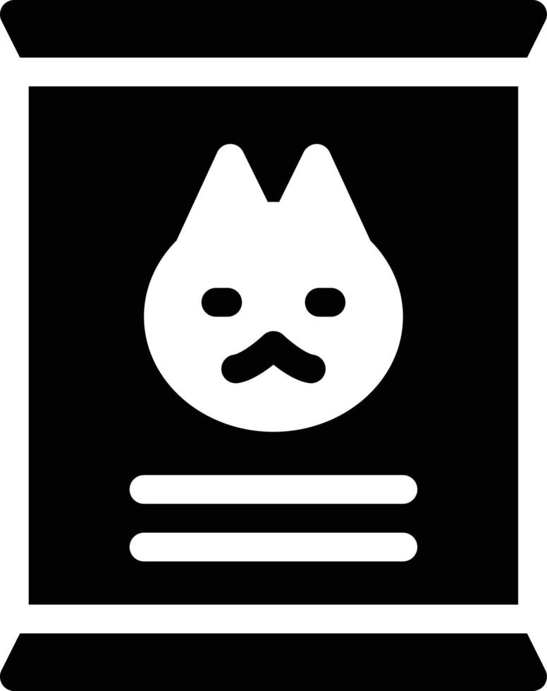 cat food vector illustration on a background.Premium quality symbols. vector icons for concept and graphic design.