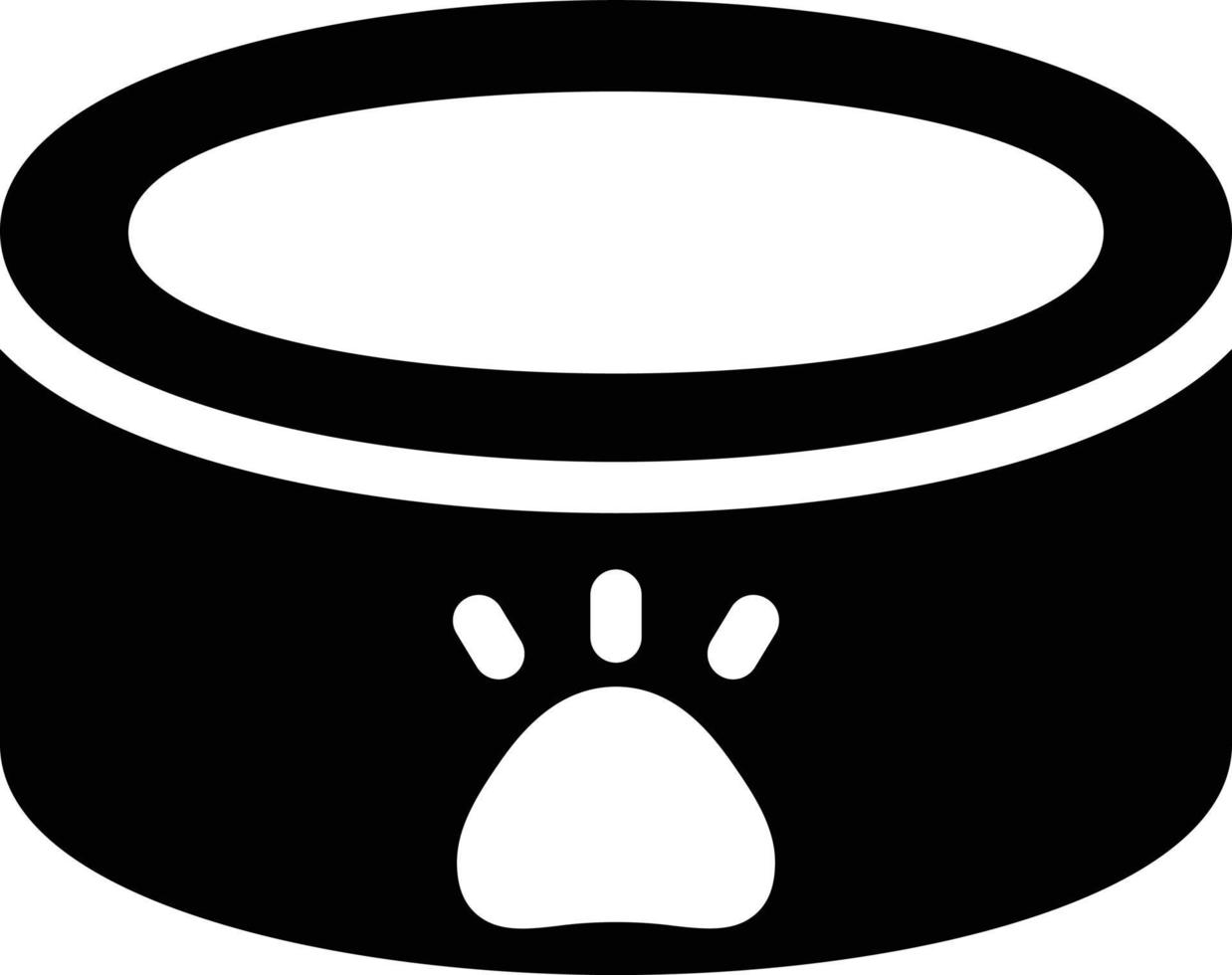 pet bowl vector illustration on a background.Premium quality symbols. vector icons for concept and graphic design.