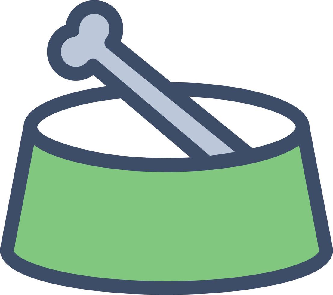 food bowl vector illustration on a background.Premium quality symbols. vector icons for concept and graphic design.