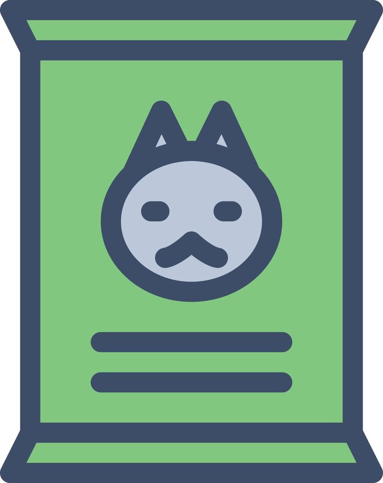 cat food vector illustration on a background.Premium quality symbols. vector icons for concept and graphic design.