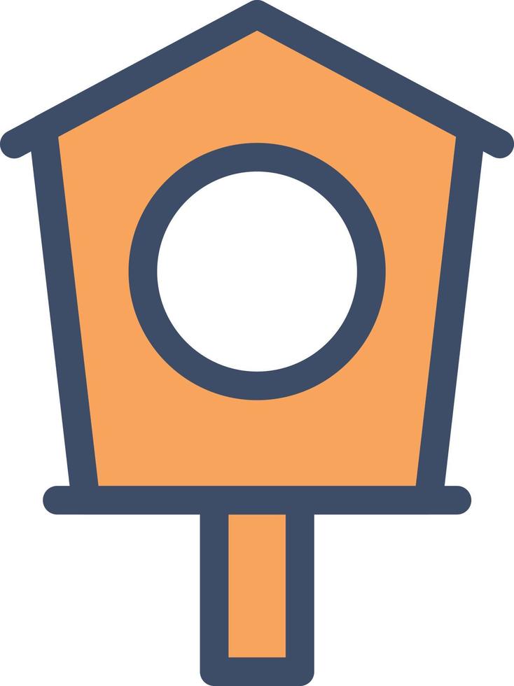 ilustración de vector de casa en un fondo. símbolos de calidad premium. iconos vectoriales para concepto y diseño gráfico.