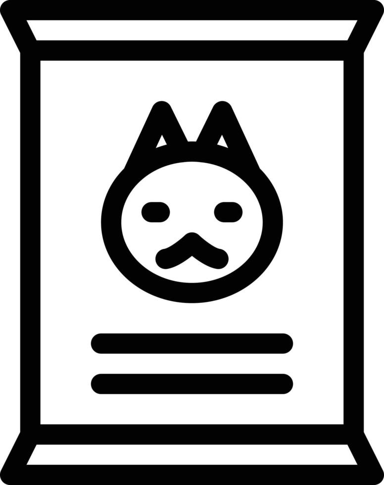 cat food vector illustration on a background.Premium quality symbols. vector icons for concept and graphic design.