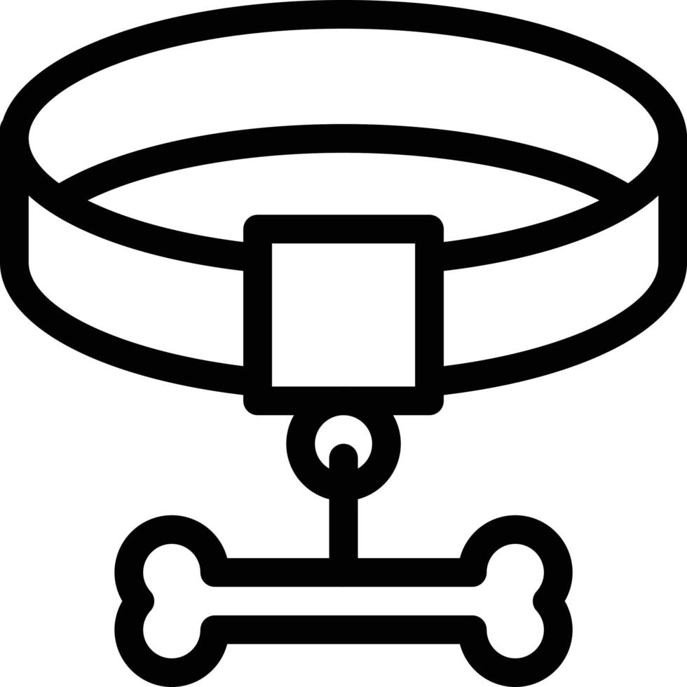 dog belt vector illustration on a background.Premium quality symbols