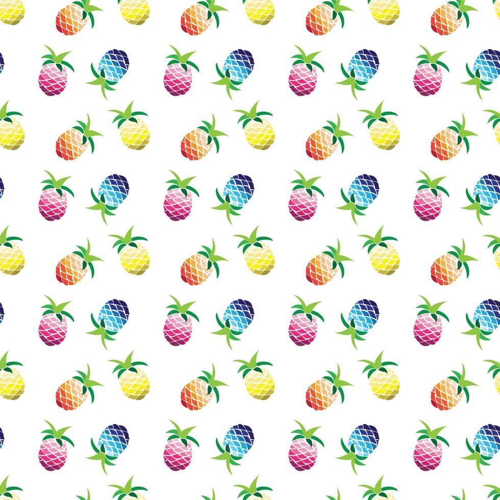vector pattern pineapple
