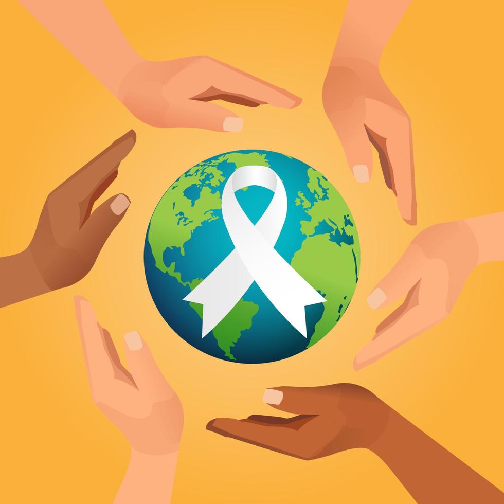Vector illustration of a Background For International Day for the Elimination of Violence Against Women