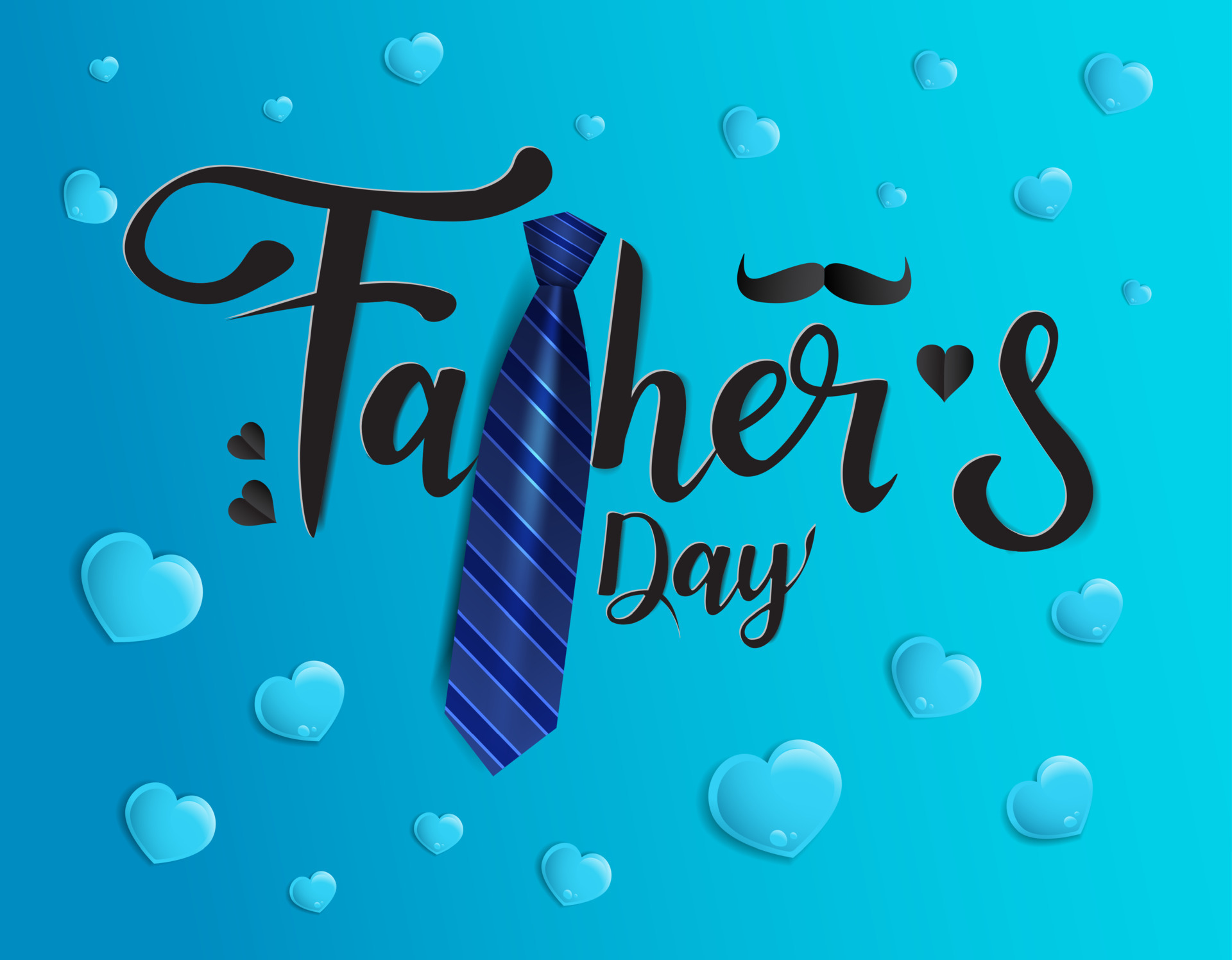 happy international father's day concept, can be use for card, poster
