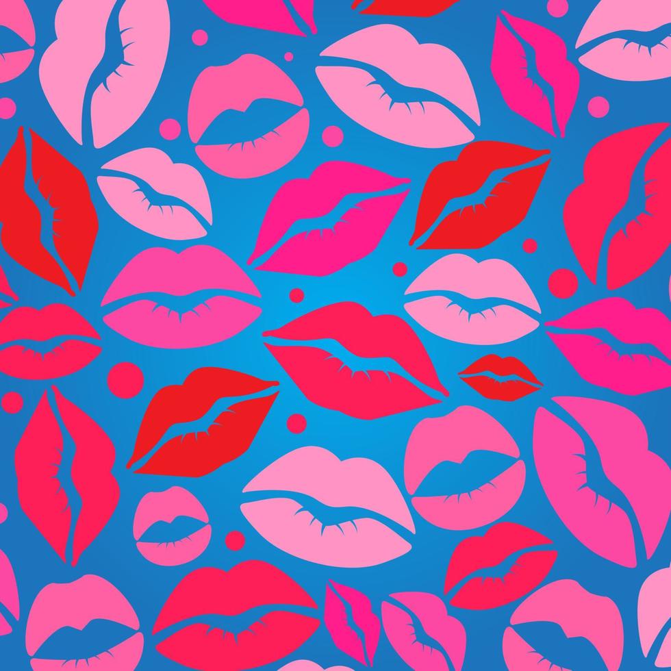 letras del día mundial de los besos en los labios. plantilla para tarjeta, póster, impresión. vector