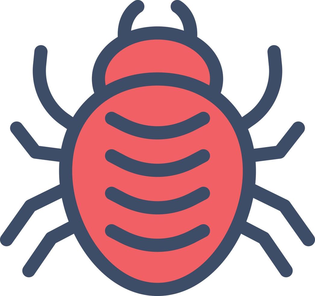 bug vector illustration on a background.Premium quality symbols. vector icons for concept and graphic design.