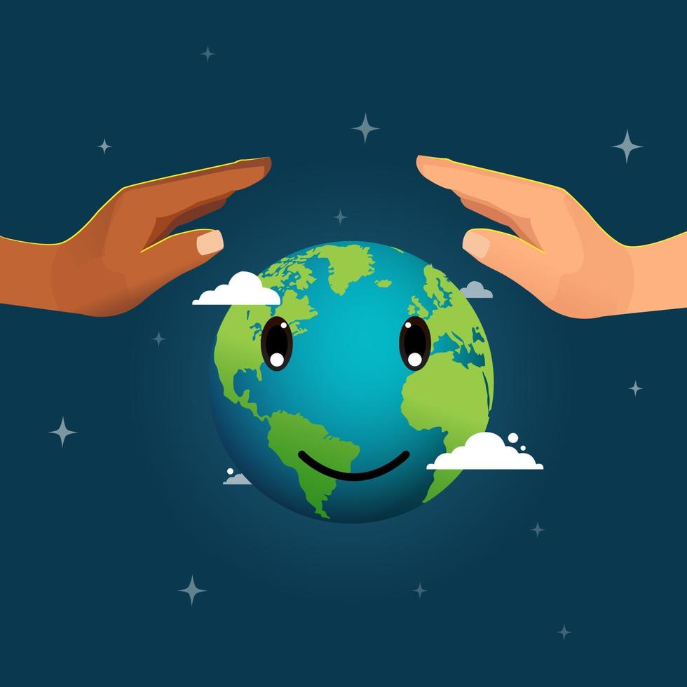 World environment and earth dayWorld environment and earth day. Happy earth day. vector