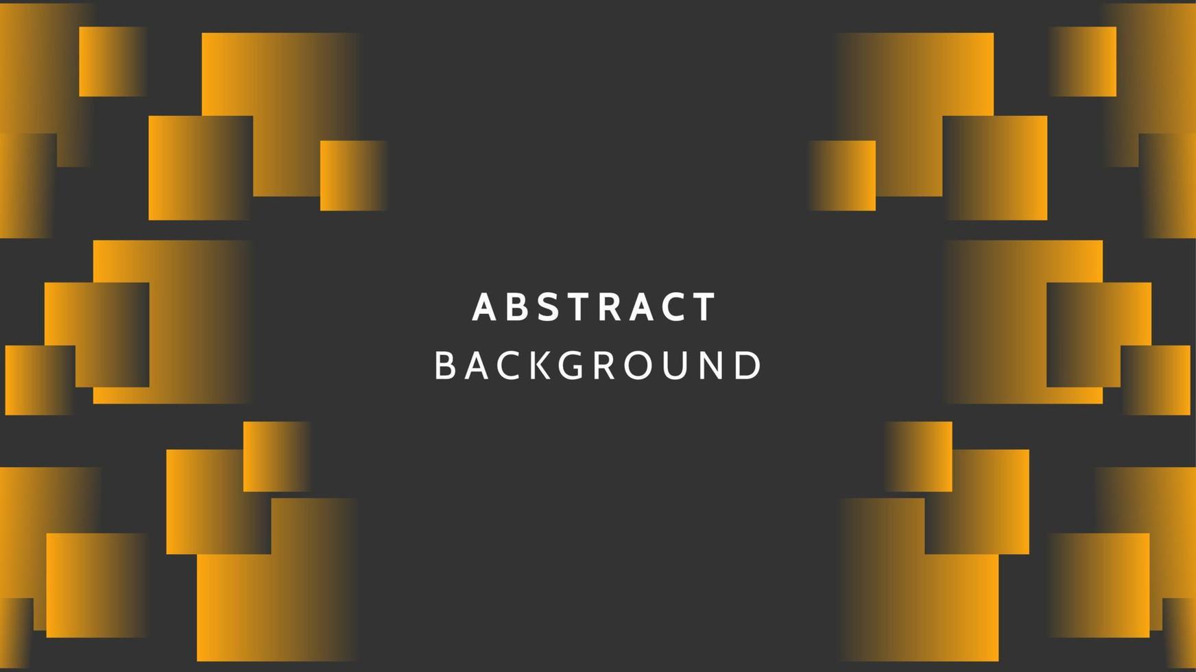 Dark Gold Abstract geometric tech corporate design premium background vector