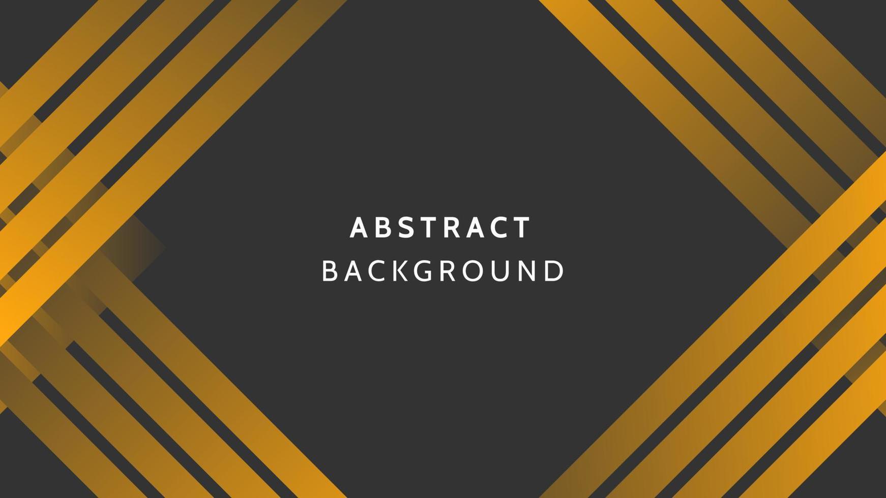 Dark Gold Abstract geometric tech corporate design premium background vector