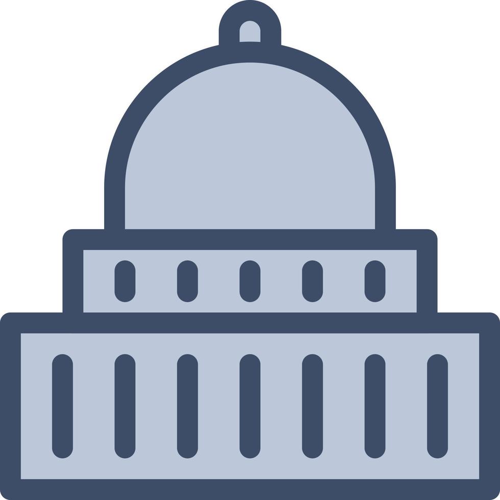 capitol vector illustration on a background.Premium quality symbols. vector icons for concept and graphic design.