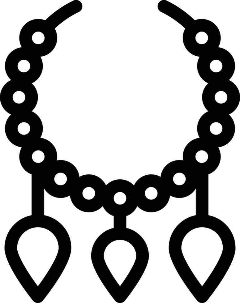 necklace vector illustration on a background.Premium quality symbols. vector icons for concept and graphic design.
