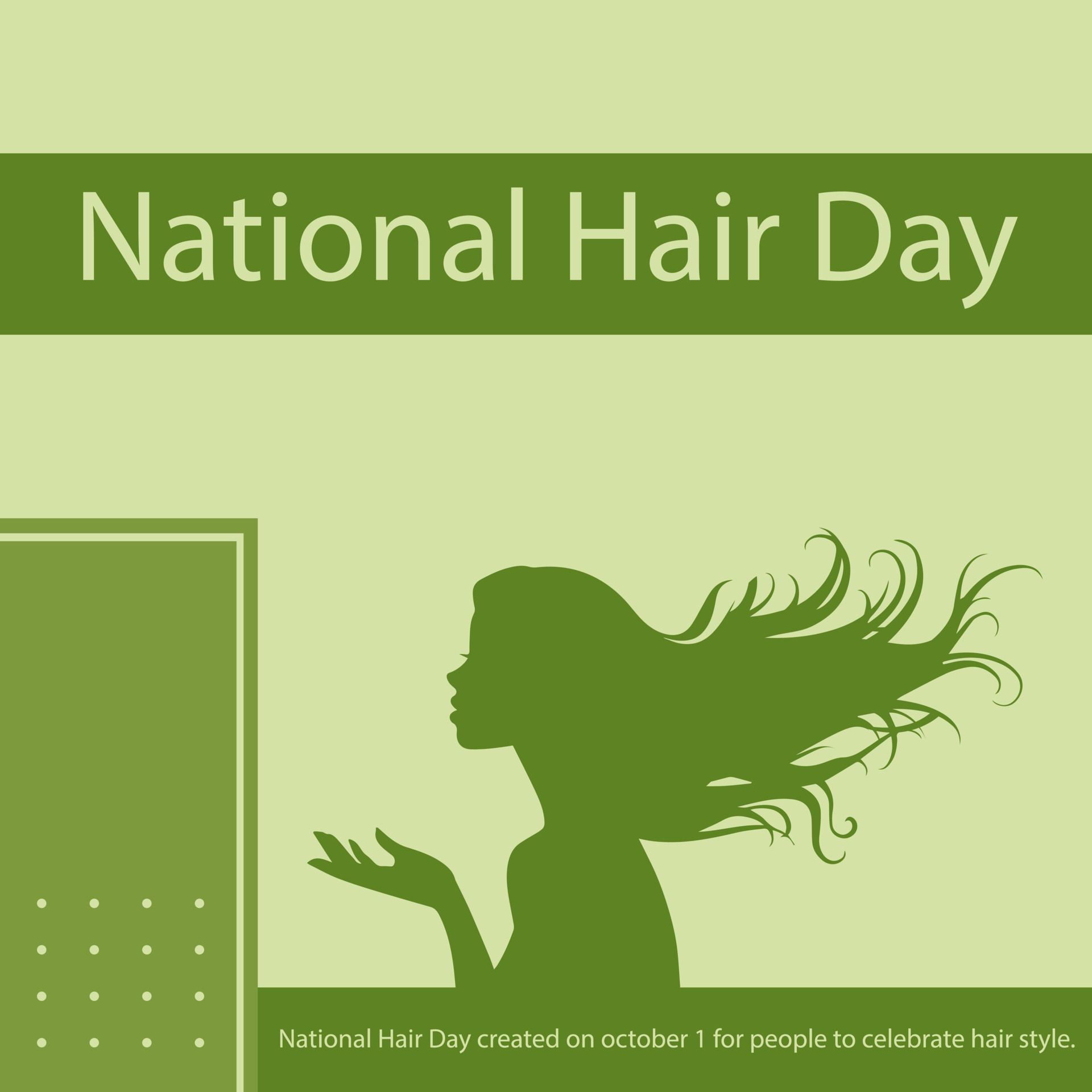 National Hair Day created on october 1 for people to celebrate hair style. 7012366 Vector Art at Vecteezy National Hair Day created on october 1 for people to celebrate hair style. 7012366 Vector Art at Vecteezy