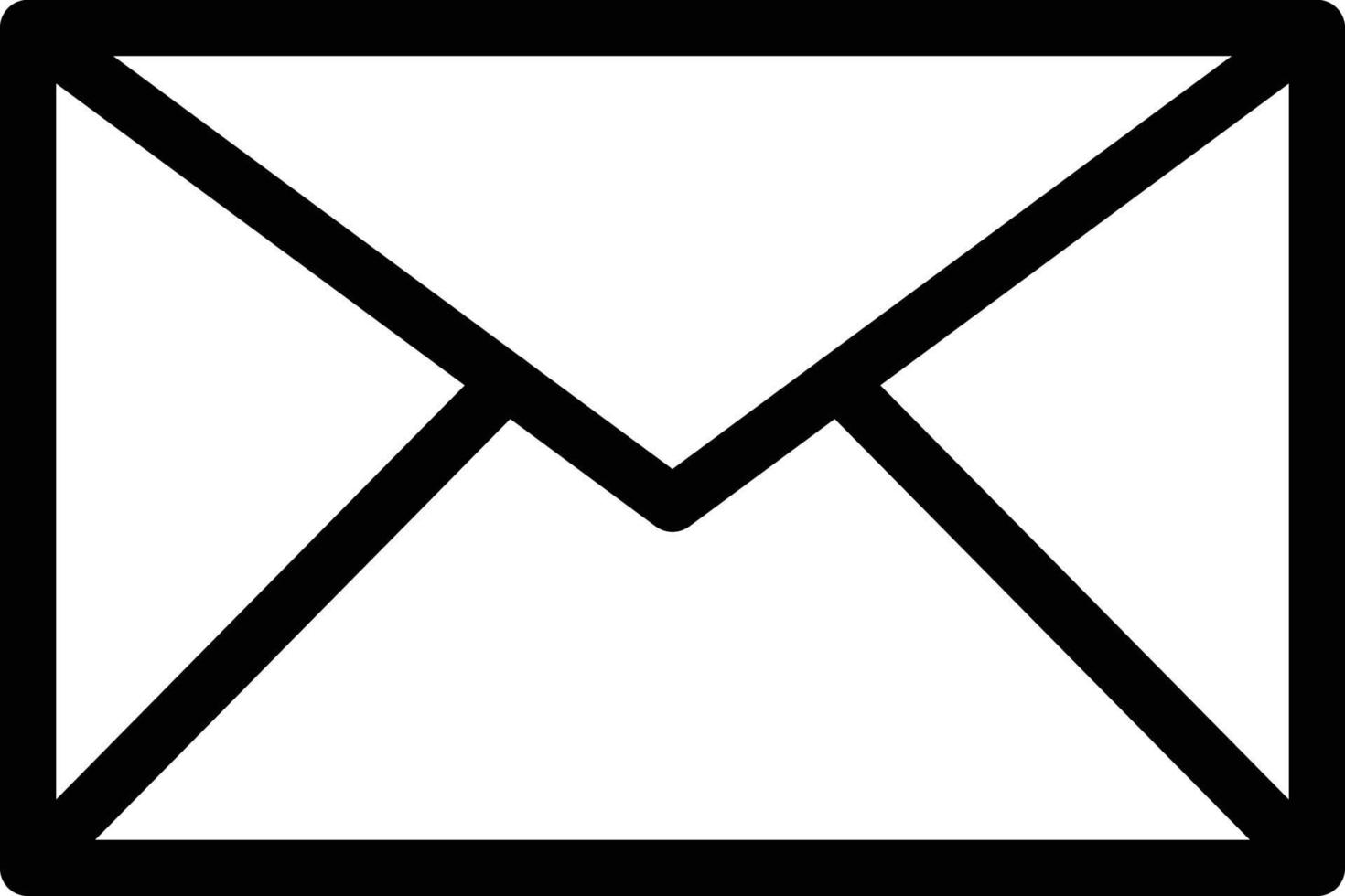 email vector illustration on a background.Premium quality symbols. vector icons for concept and graphic design.