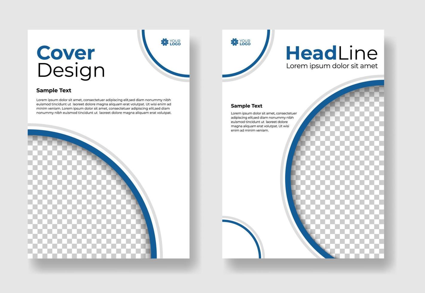 Design cover template and brochure layouts. vector