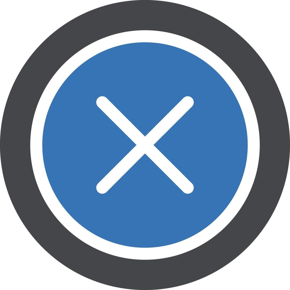 wrong vector illustration on a background.Premium quality symbols. vector icons for concept and graphic design.